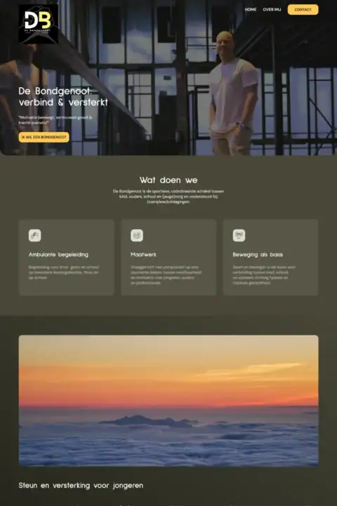 Voorbeeld website laten maken TIlburg