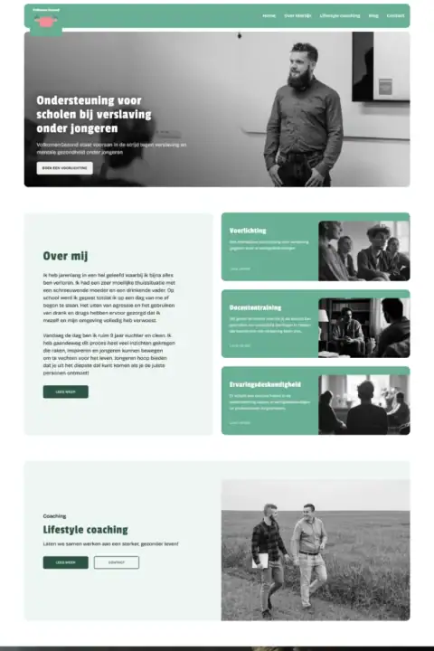 Voorbeeld website laten maken TIlburg